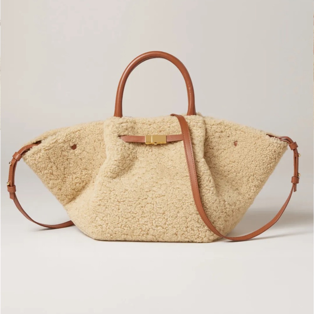 DeMellier faux shearling handbag!